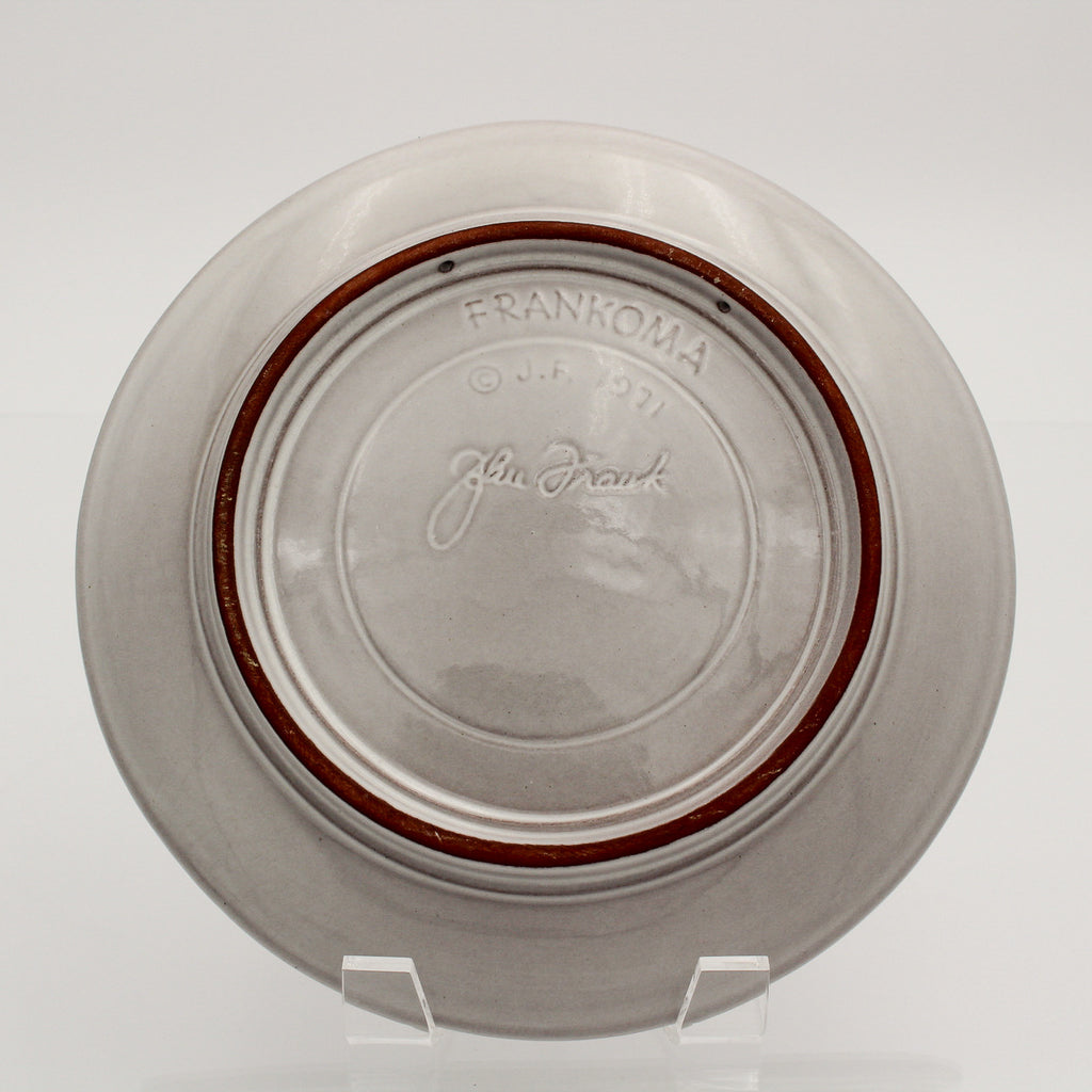 Frankoma 1971 Christmas Plate – No Room in the Inn by John Frank