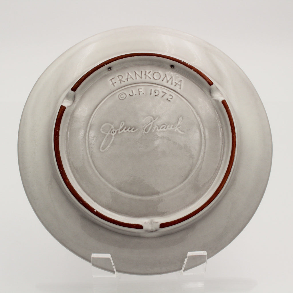 Frankoma 1972 Christmas Plate – Seeking the Christ Child by John Frank