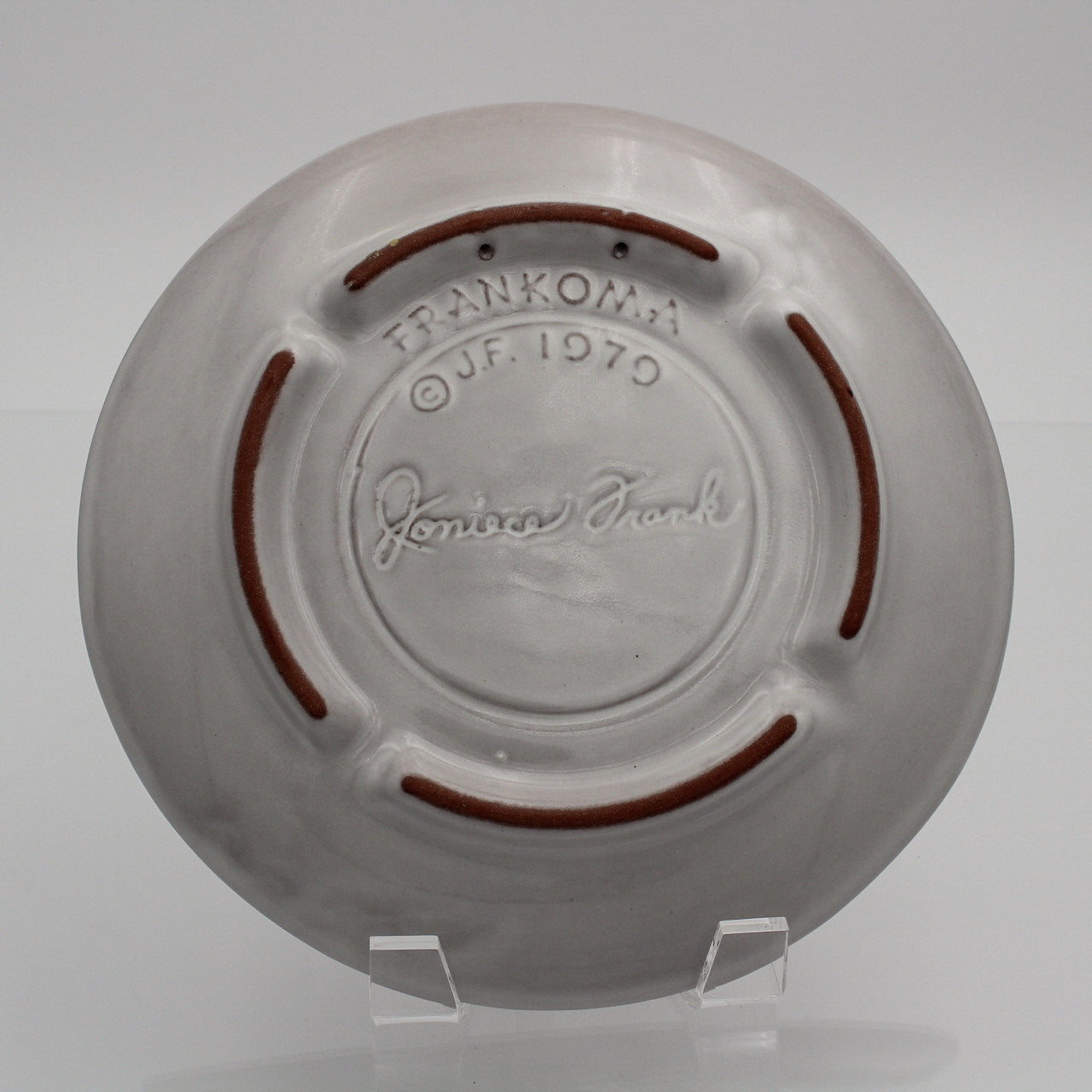 Frankoma 1979 Christmas Plate – Star of Hope by Joniece Frank