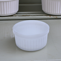 Vintage Fire‑King T434 White Milk Glass Ramekin Custard Cup, 1942