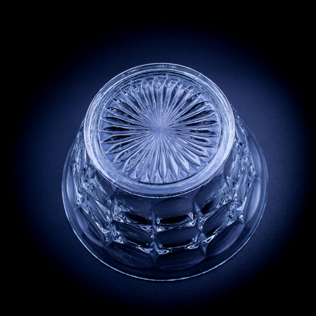 Rare Indiana Glass Mayonnaise Bowl – 1960 Constellation Pattern, Clear