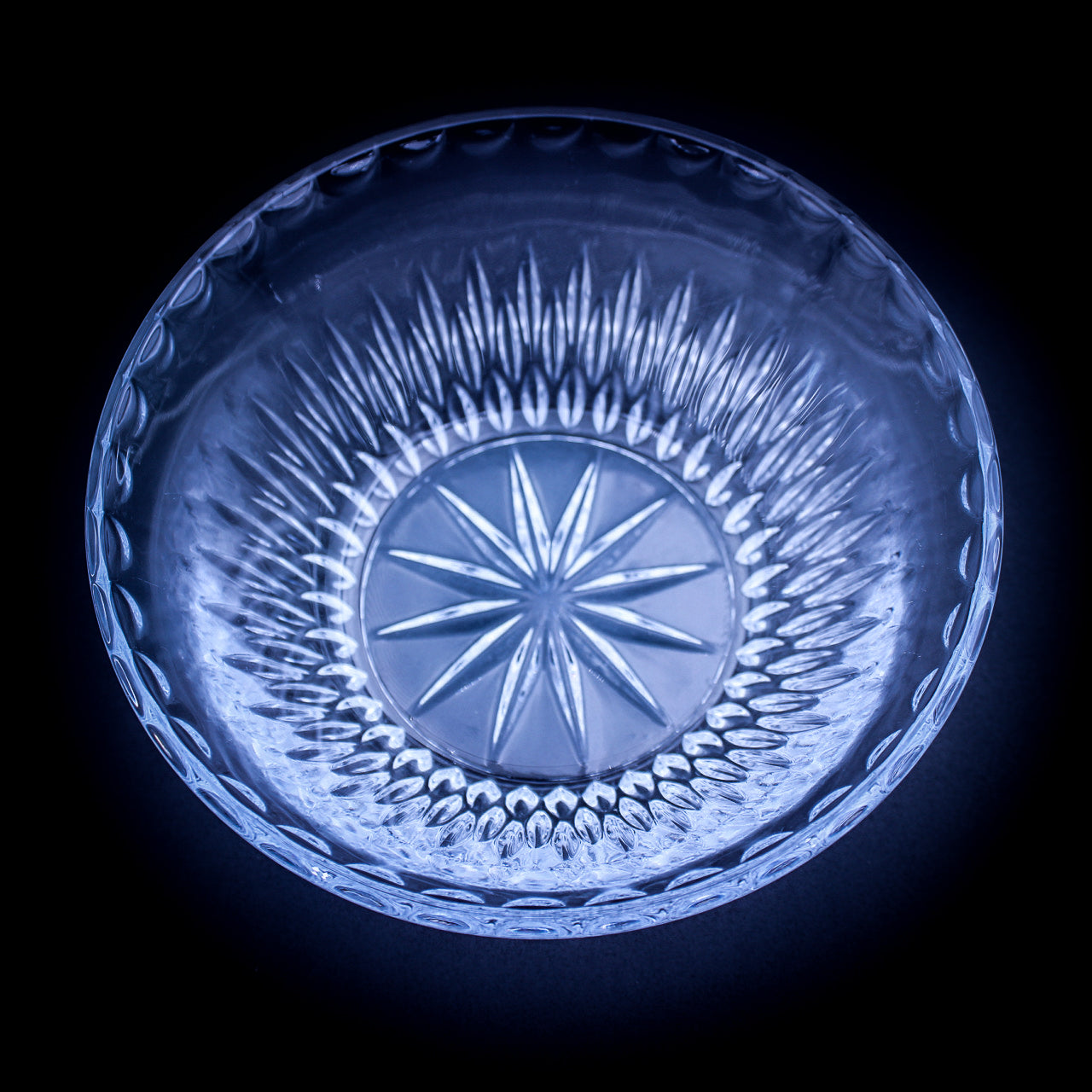 Vintage Princess Lead Crystal Bowl Small Elegant Cut Glass Decor