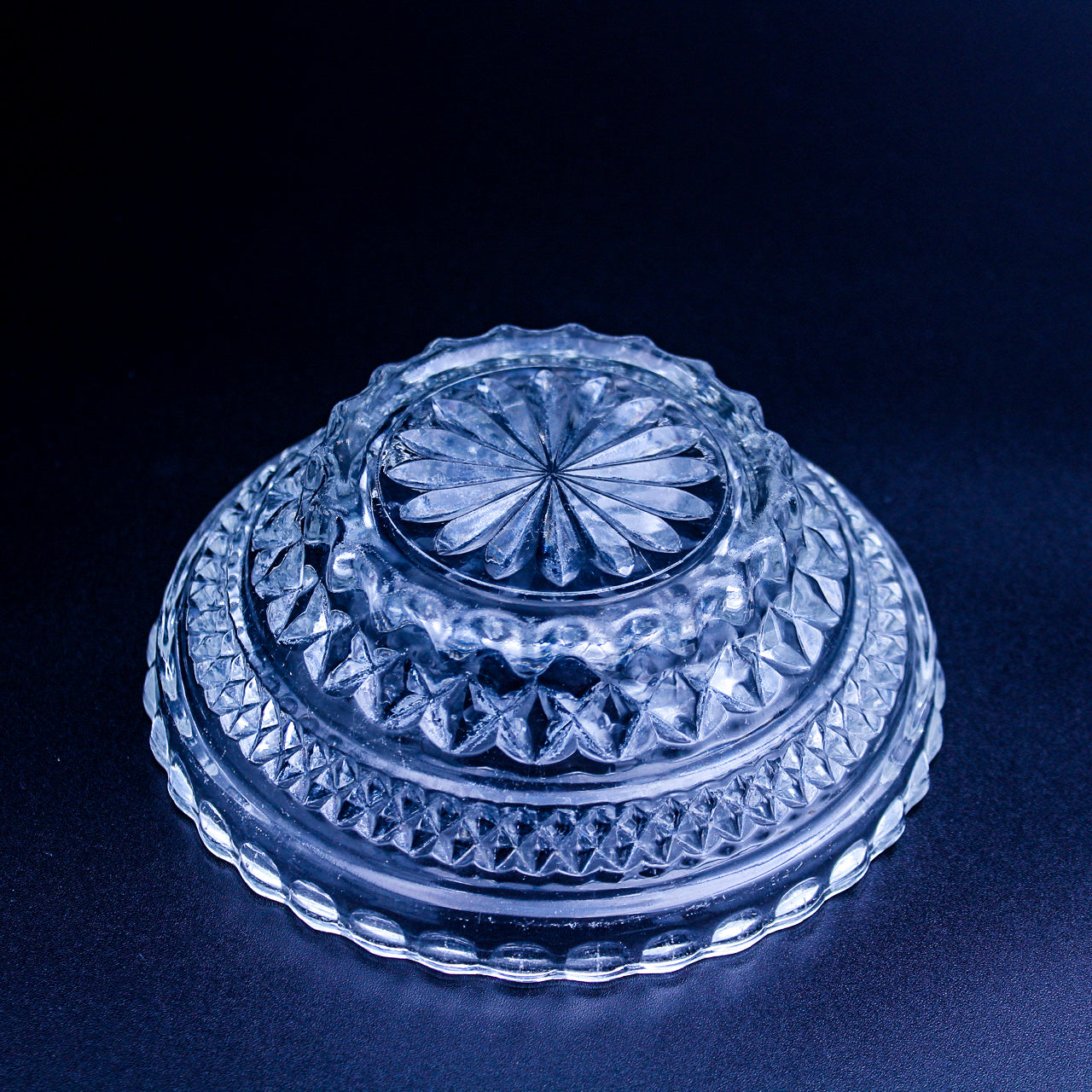 Vintage Anchor Hocking Clear Wexford Glass Bowl