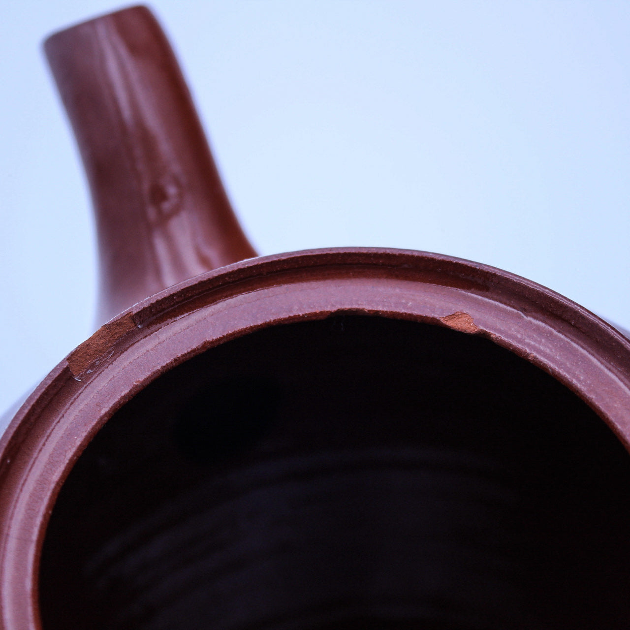 Vintage Bulgarian Troyan Redware Teapot – Peacock’s Eye Folk Pottery