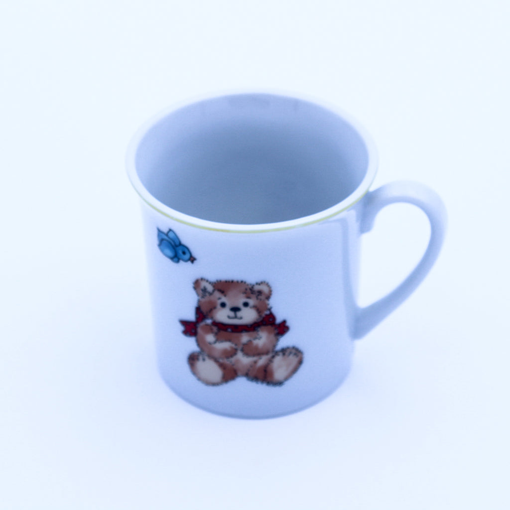 Vintage Bear & Lucy Mug Bundle – Valentine & Bluebird Charm