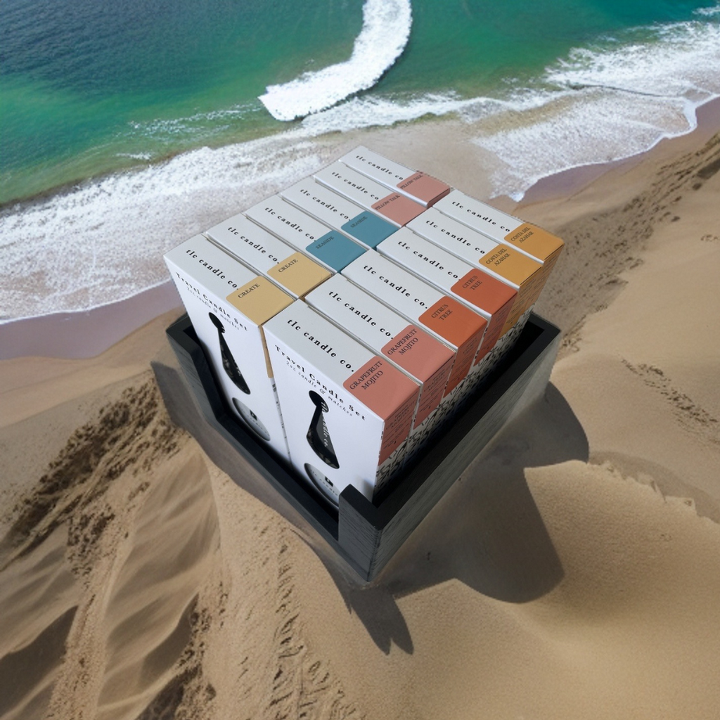 "Coastal" Travel Candle Set (12)