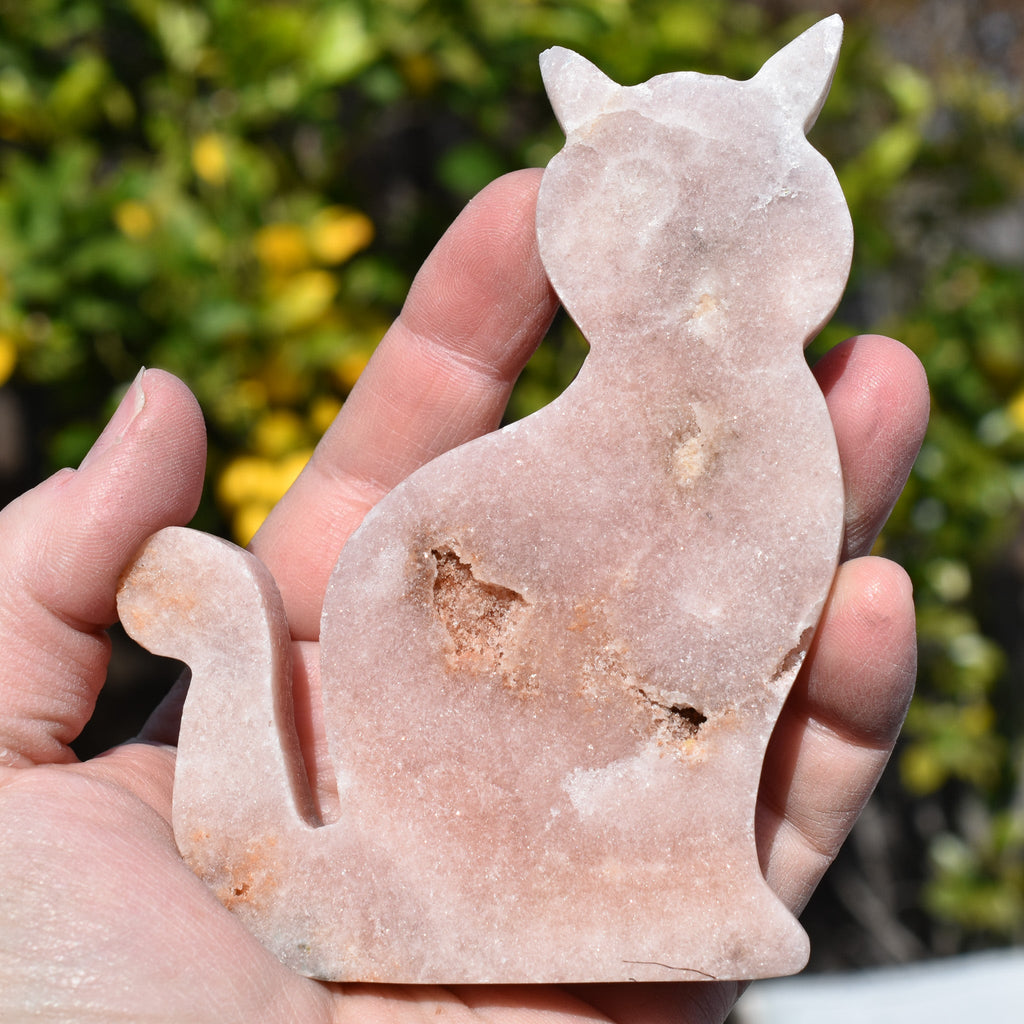 Pink Amethyst Cat