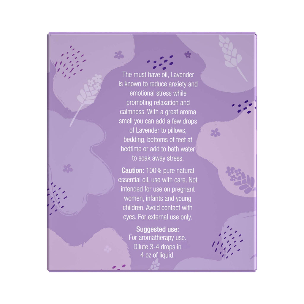 Pursonic 100% Natural Lavender Essential Oils, Pro Therapeutic Grade - 2 Count 30ML Each