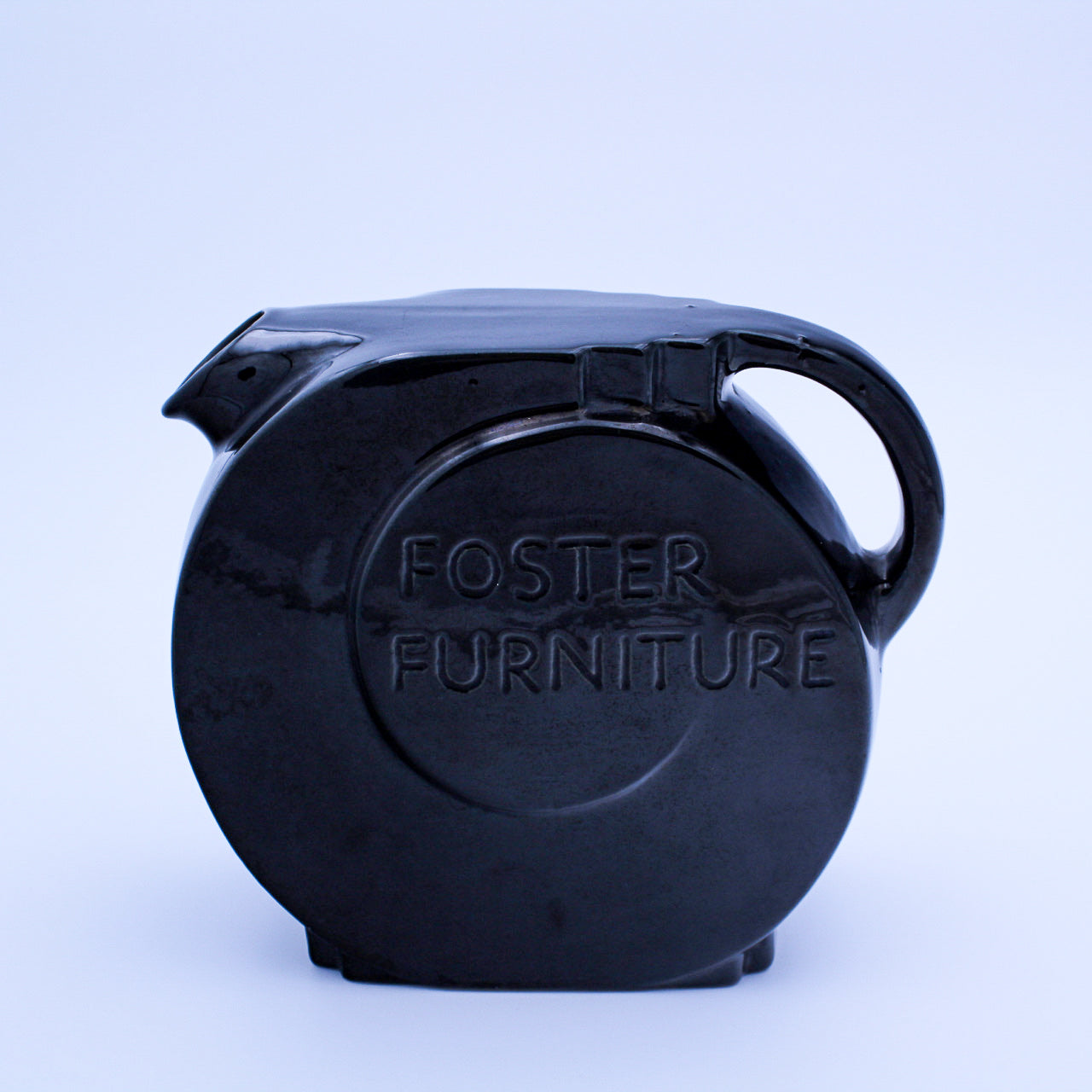 Frankoma #88 Pitcher, Vintage Foster Furniture Advertising Piece