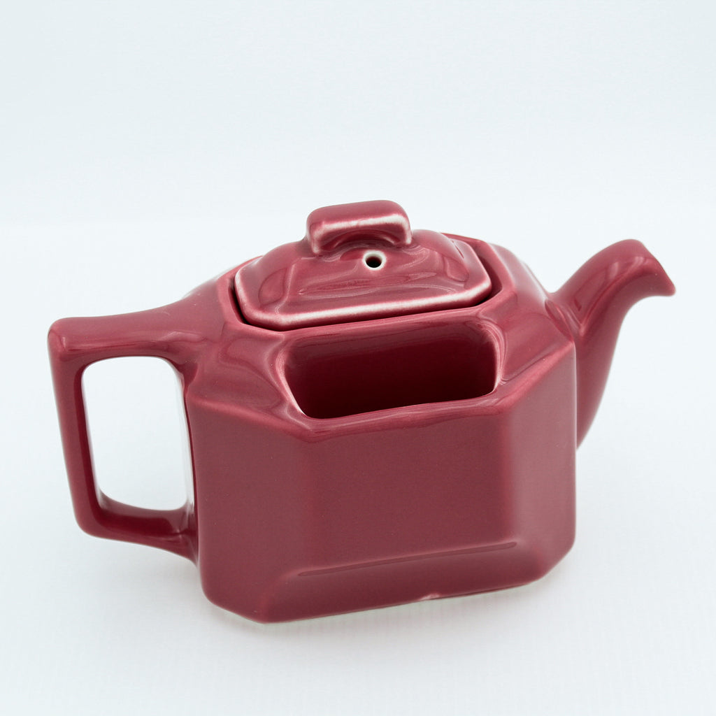 Hall China Pink Teapot – T-Ball 3273 with Tea Bag Holders