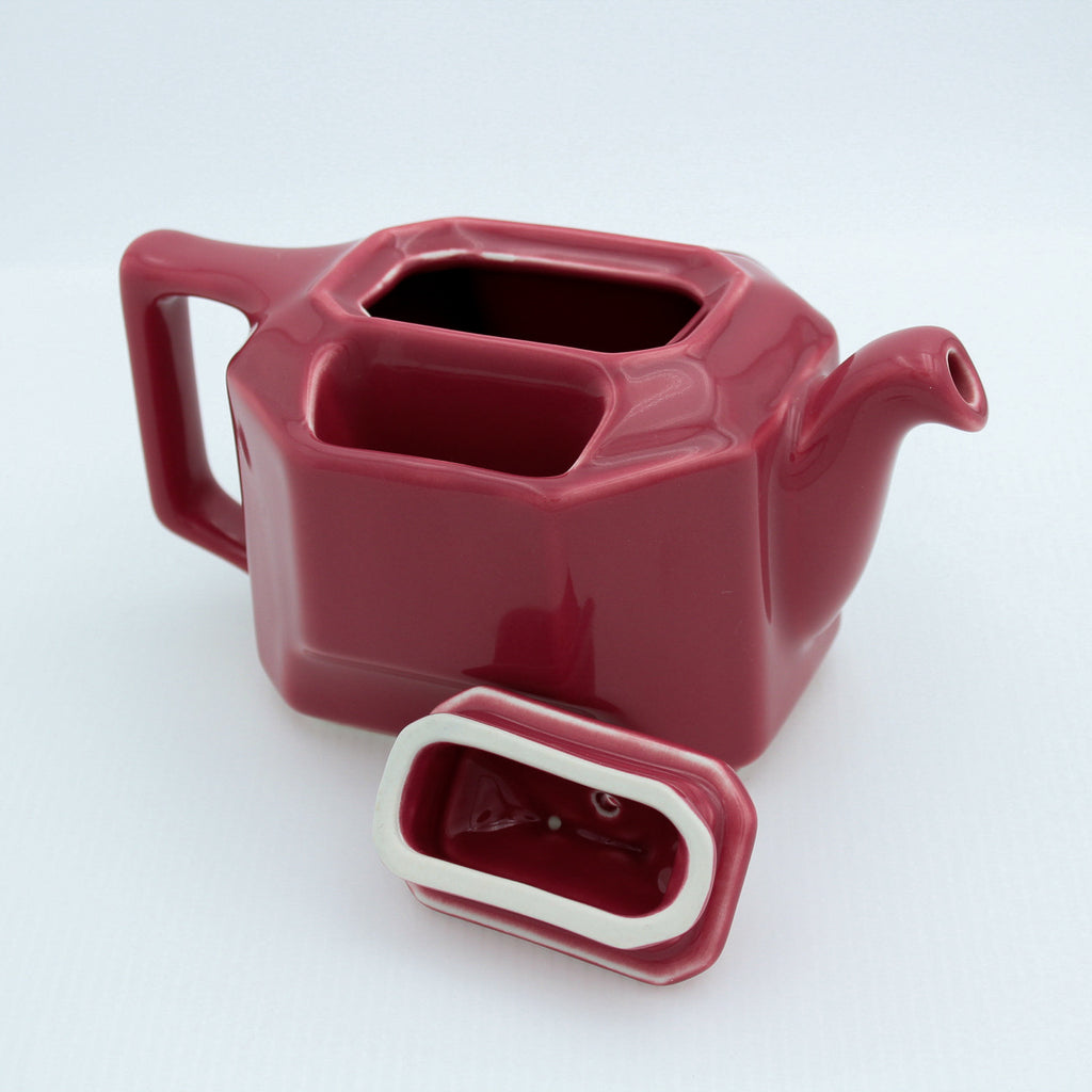 Hall China Pink Teapot – T-Ball 3273 with Tea Bag Holders