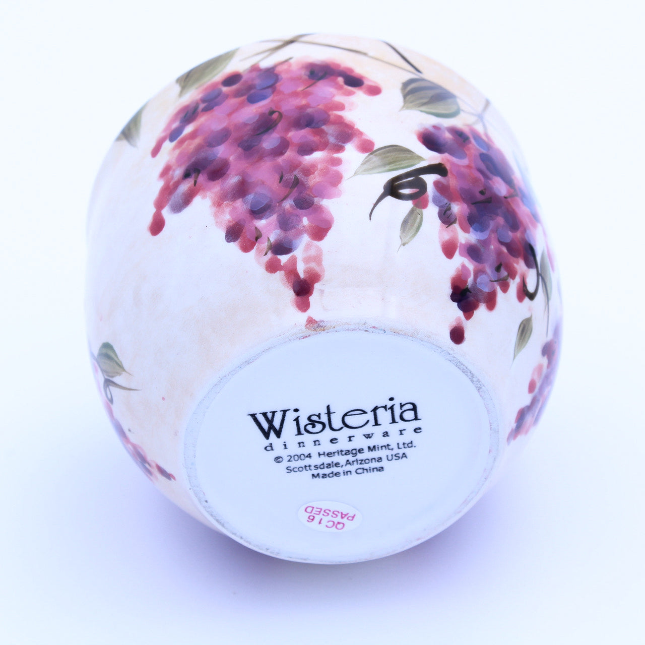 Wisteria Sugar Bowl & Creamer Set – Heritage Mint – Vintage Floral Elegance