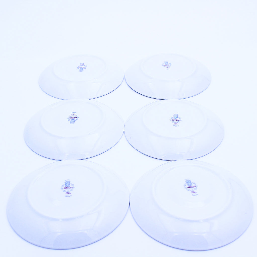 Ponesta Floral Bouquet 15pc Porcelain Demitasse Coffee Set