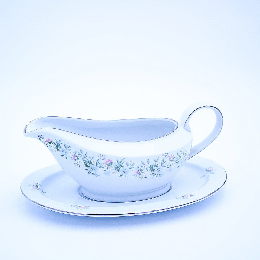 Johann Haviland Forever Spring Gravy Boat wit Plate