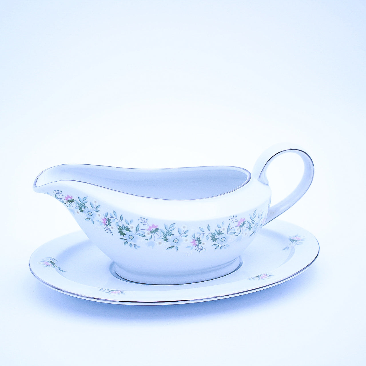 Johann Haviland Forever Spring Gravy Boat wit Plate