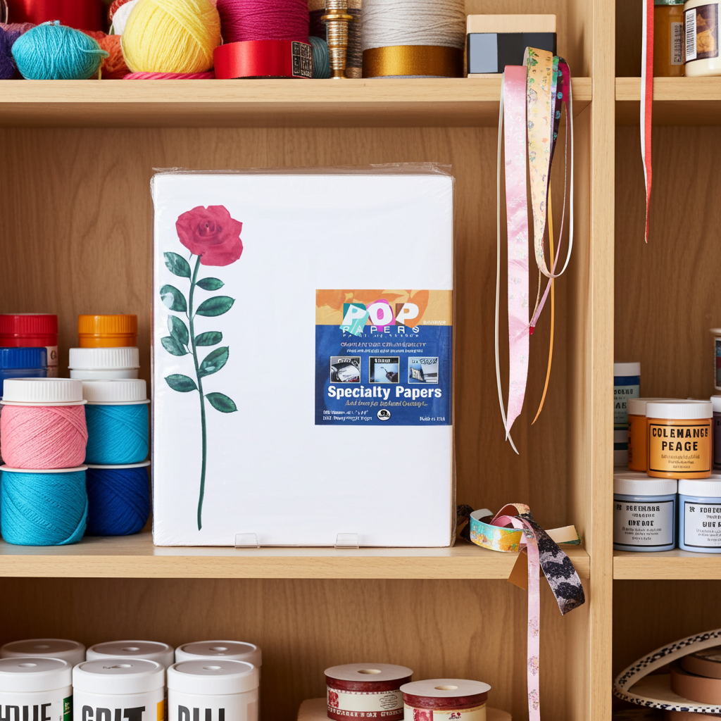 Red Rose Specialty Paper 100 Sheets 8.5"x11" 24lb Heavyweight