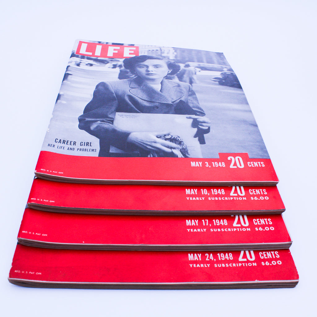 Life Magazine May 1948 Set: Churchill’s WWII Memoirs III–VI