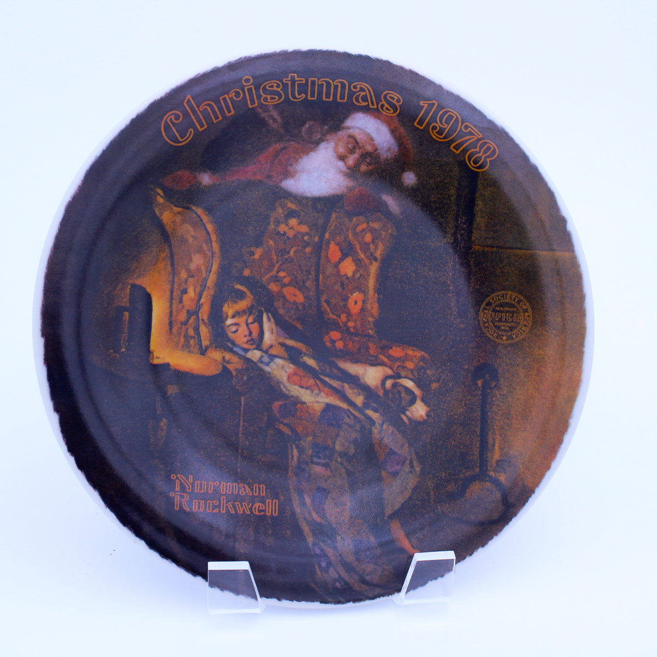 Norman Rockwell Plate – Christmas Dream – Knowles Heritage – COA & Box – 1978