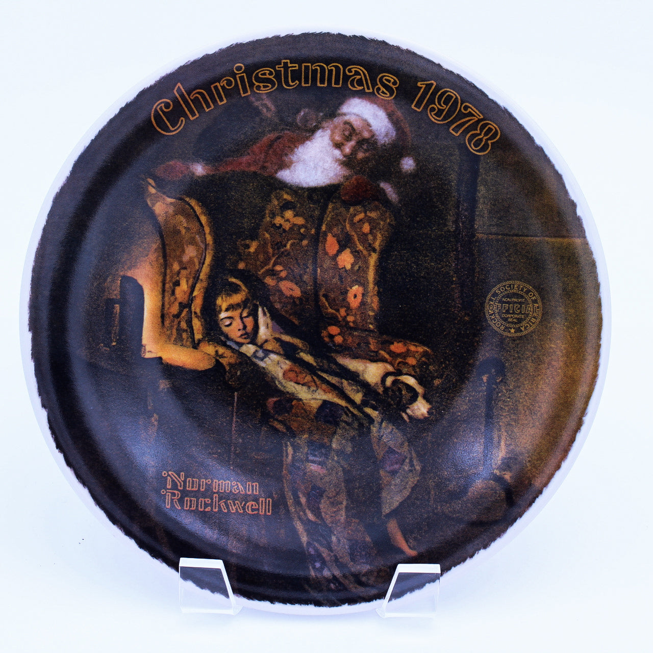 Norman Rockwell Plate – Christmas Dream – Knowles Heritage – COA & Box – 1978