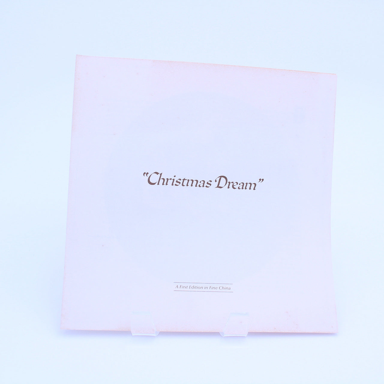 Norman Rockwell Plate – Christmas Dream – Knowles Heritage – COA & Box – 1978