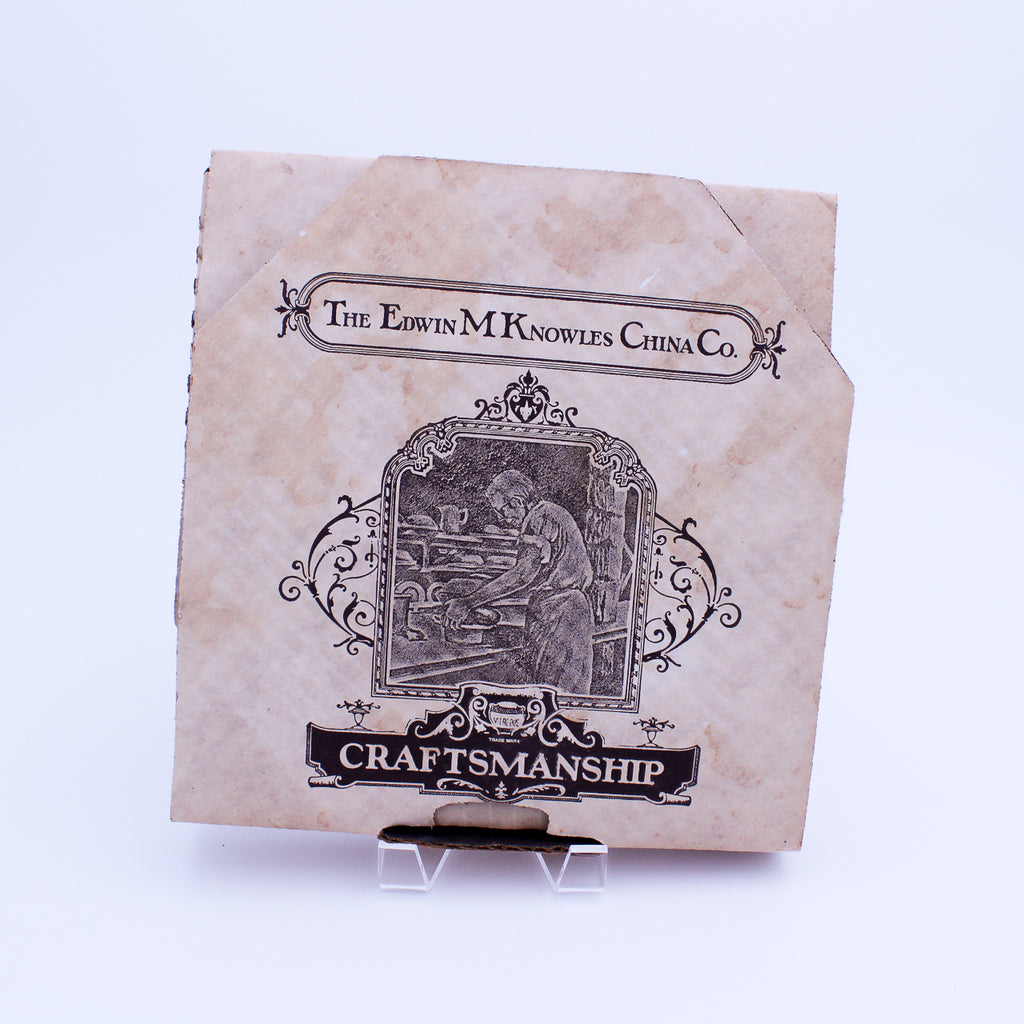 Norman Rockwell Plate – The Cobbler – Knowles Heritage – COA & Box – 1978