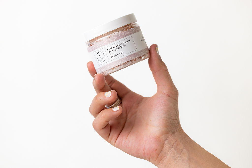 Lavender Natural Bath Salt Soak