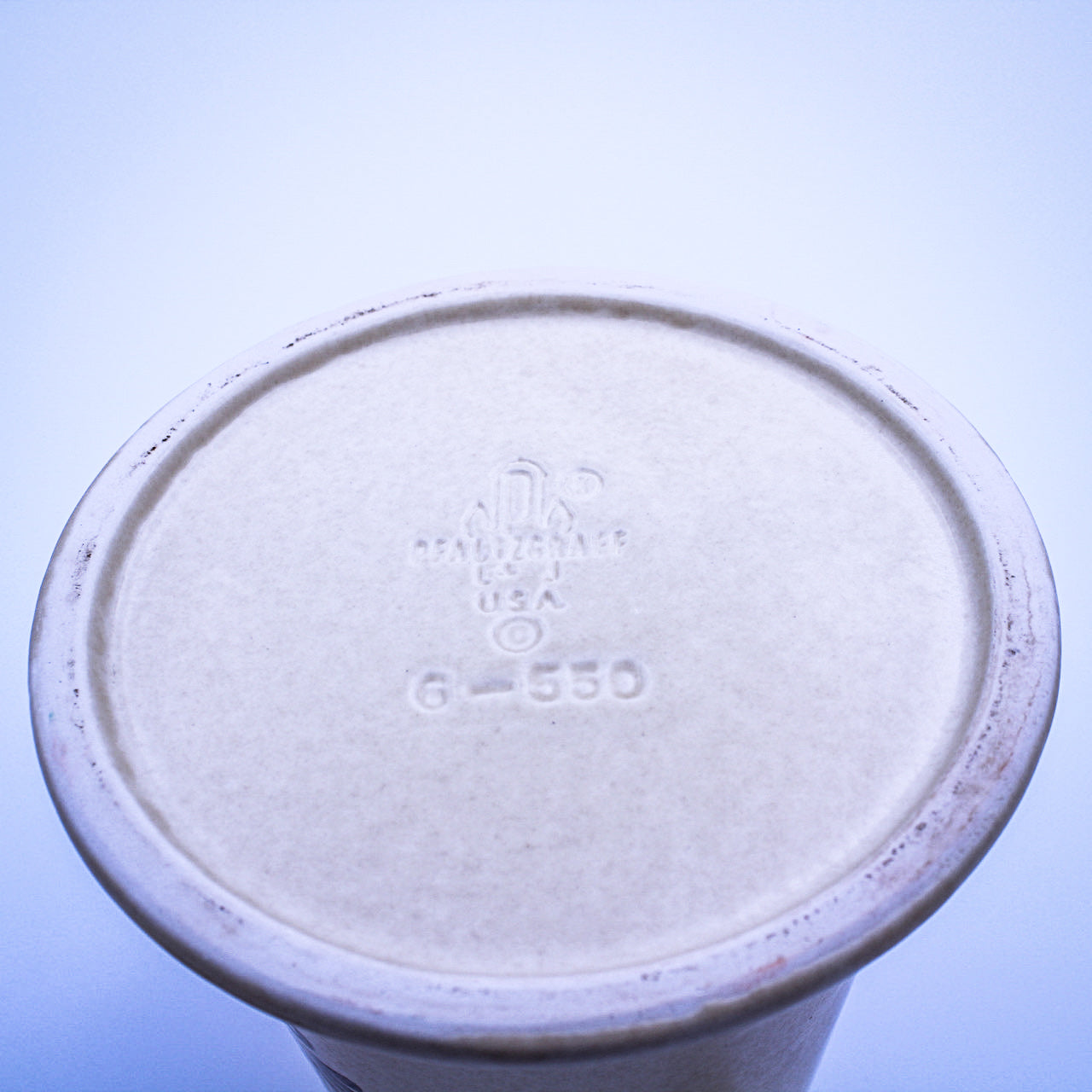 Pfaltzgraff Village Coffee Pot & Napkin Holder – Beige Floral Stoneware