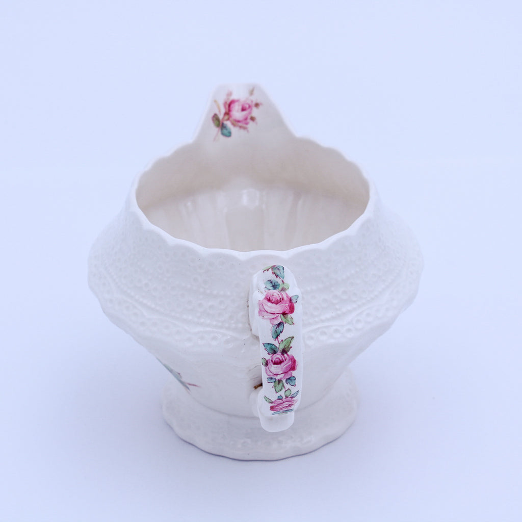 Spode Jewel Copeland Heath & Rose Creamer #70392 – Vintage China