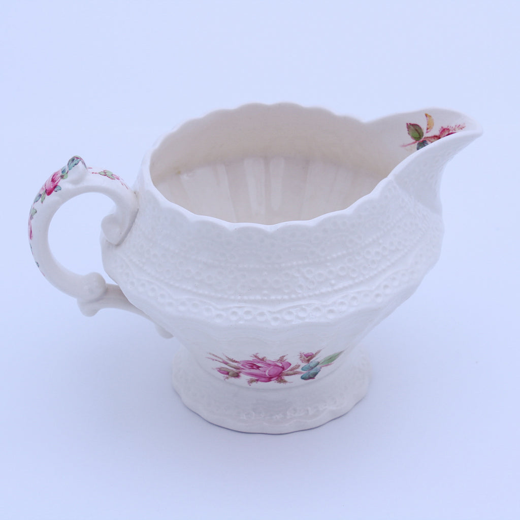 Spode Jewel Copeland Heath & Rose Creamer #70392 – Vintage China