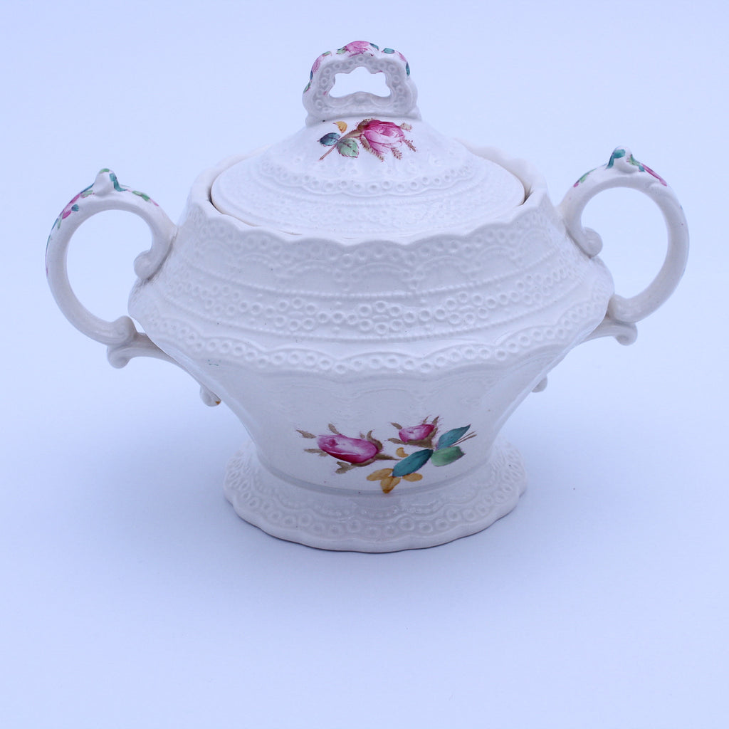 Spode Jewel Copeland Heath & Rose Sugar Bowl #70392 – Vintage China