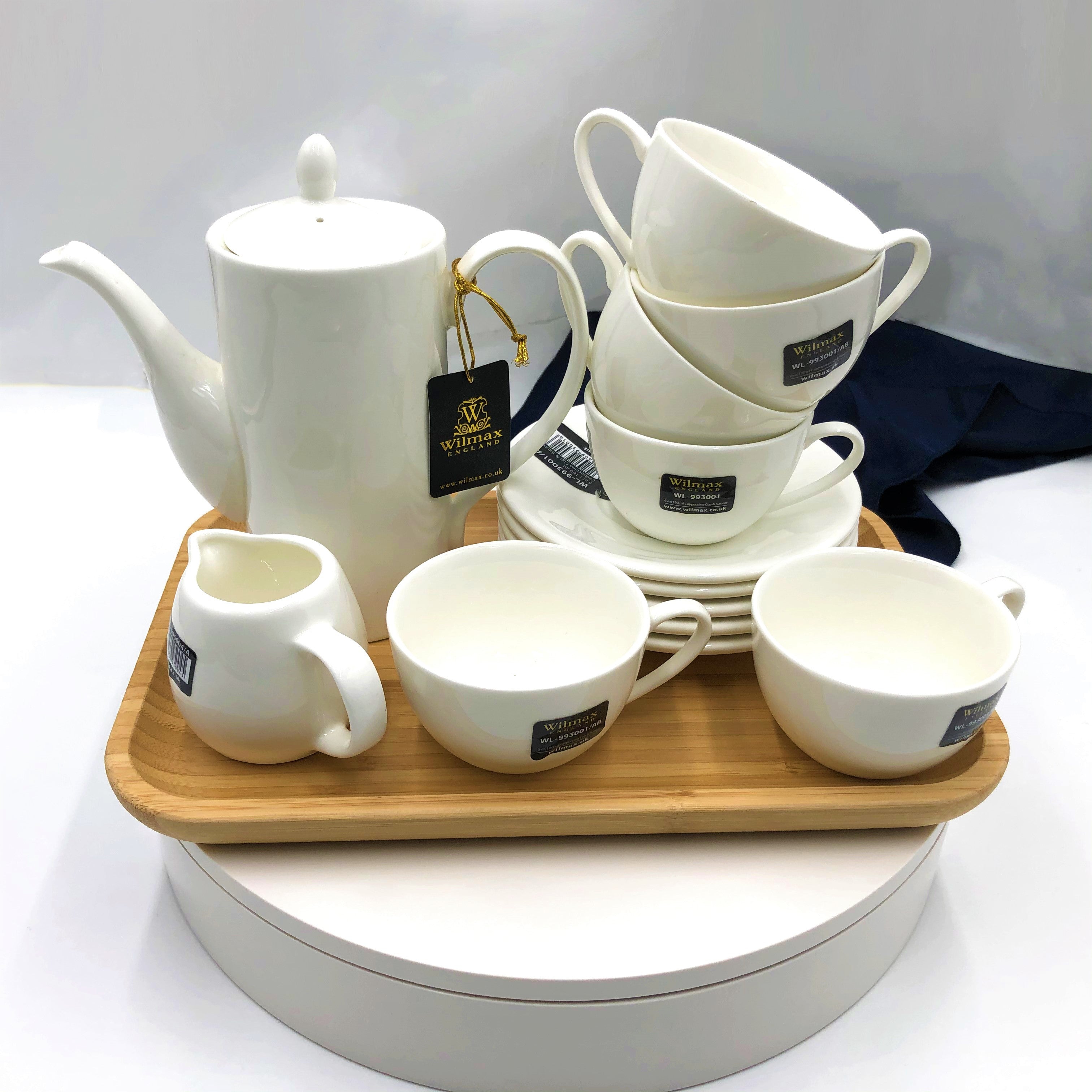 15 Piece Coffee Entertaining Set  SUGAR BOWL & CREAMER