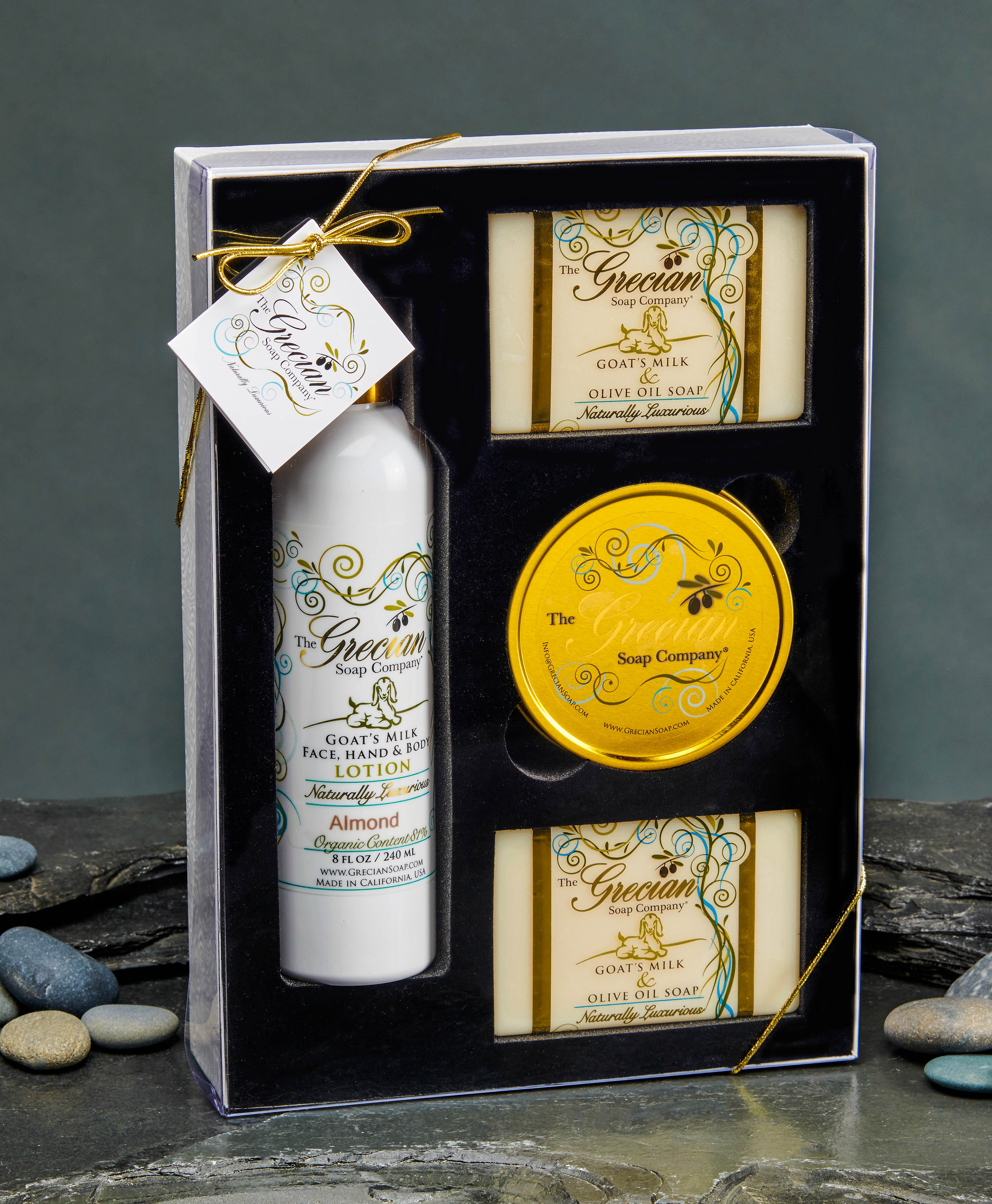 Lotion, 2 Soaps and Candle Gift Set-Island Citrus