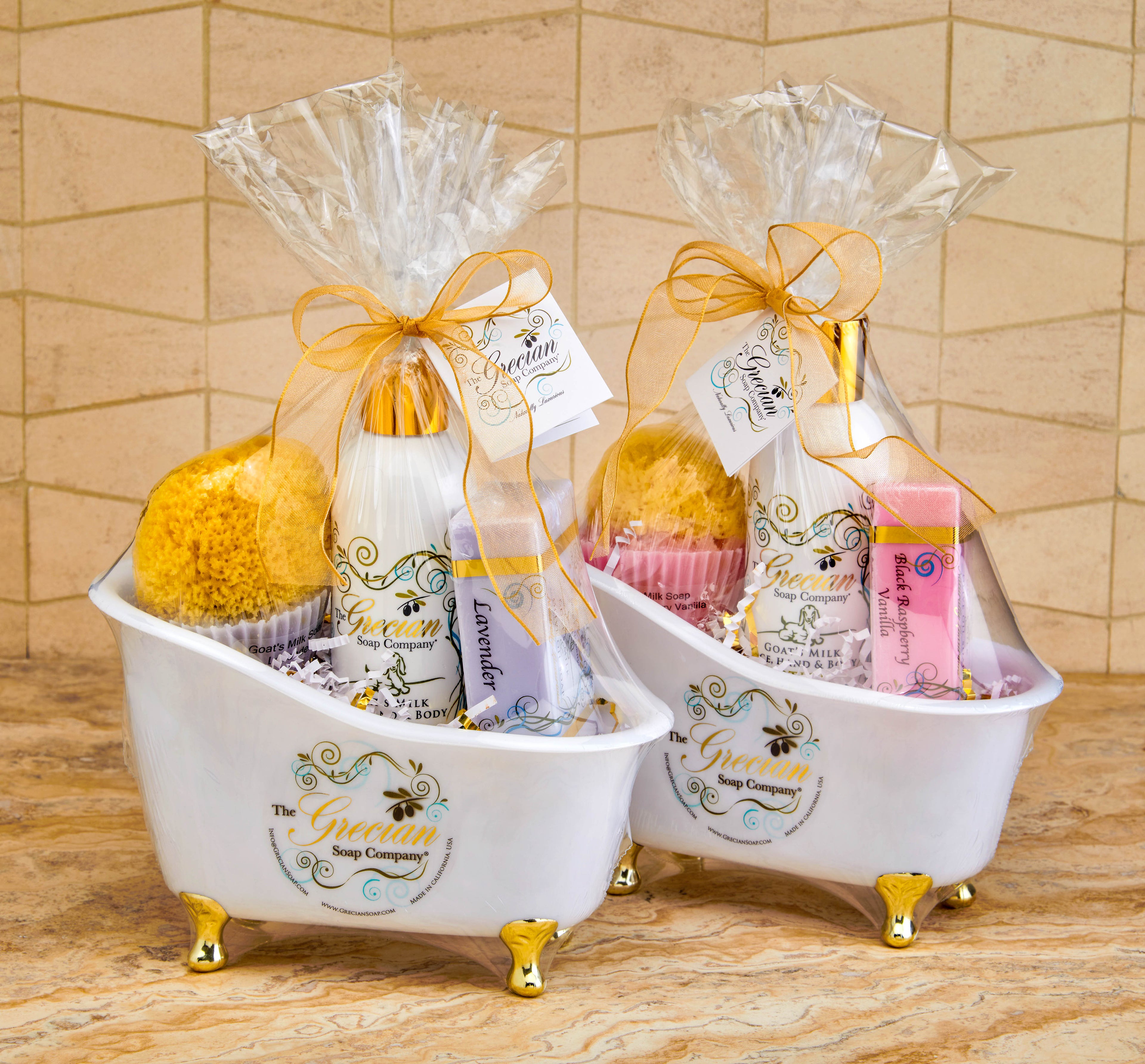 Bath Tub Gift Set-Black Raspberry Vanilla