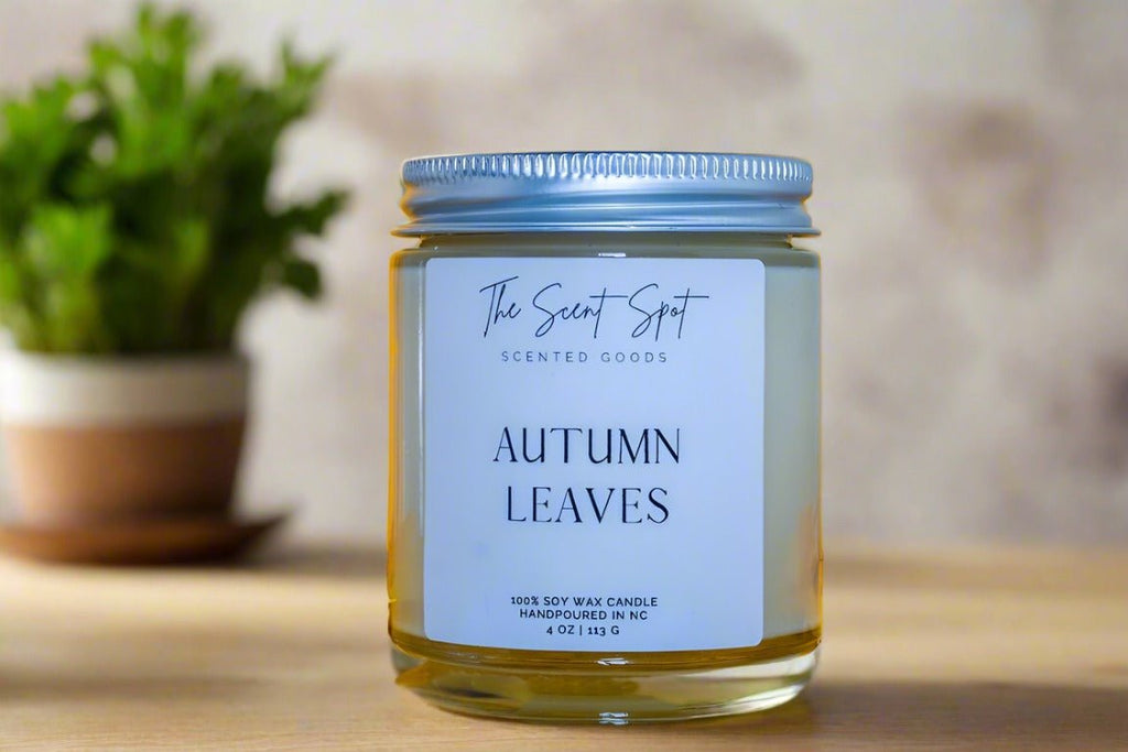 Autumn Leaves Candle