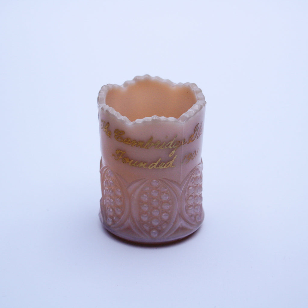 Set of 2 Vintage Fenton Pink Iridescent Toothpick Holders – Cambridge Glass