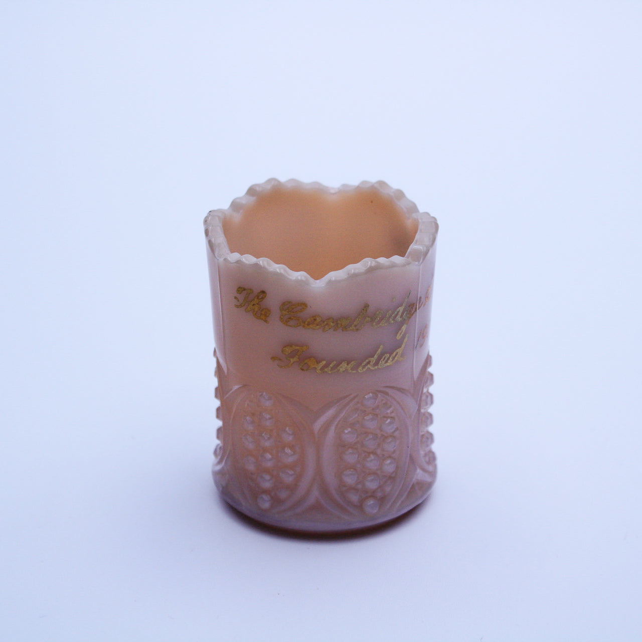 Set of 2 Vintage Fenton Pink Iridescent Toothpick Holders – Cambridge Glass