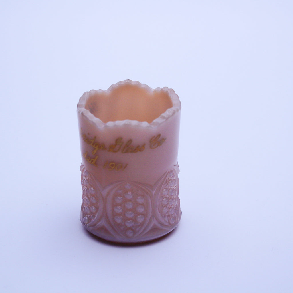 Set of 2 Vintage Fenton Pink Iridescent Toothpick Holders – Cambridge Glass