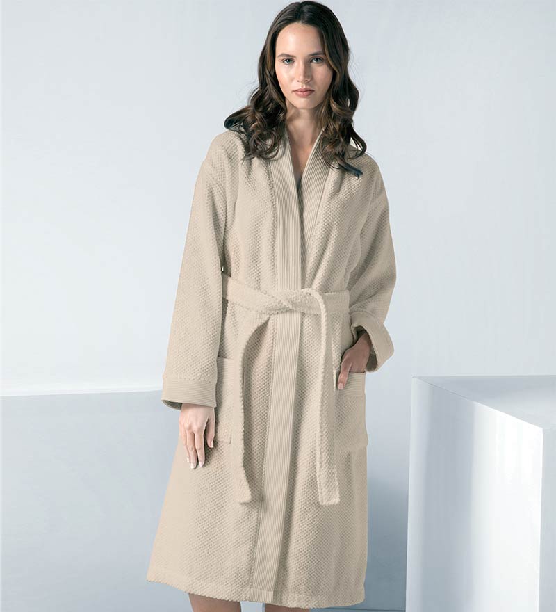 Women's Terry Cloth Kimono Robe - Clearance