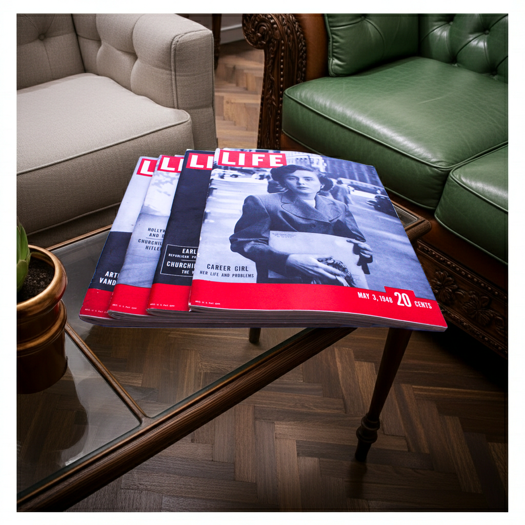 Life Magazine May 1948 Set: Churchill’s WWII Memoirs III–VI